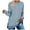 C, variant on Long Sleeve Shirts for Women Women's Clothing Long Sleeve Round Neck Split Top Loose Casual Pullover Top Shirt Womens Long Sleeve Tops Casual Red S