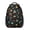 Alien and Meteor, variant on Alien and Meteor Black Pattern Backpack for School, Cute School Bag with Adjustable Shoulder Straps and Padded Back, 15.3"x11"x6.7"