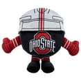 thumbnail image 5 of Bleacher Creatures Ohio State Buckeyes Hockey Puck 8" Kuricha Sitting Plush, 5 of 5