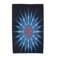 thumbnail image 2 of Simply Daisy 30" x 60" Sea Wheel Geometric Print Beach Towel, 2 of 2