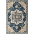thumbnail image 2 of Rugs.com Eden Collection Rug – 5' x 8' Navy Blue Medium Rug Perfect For Bedrooms, Dining Rooms, Living Rooms, 2 of 9
