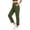 Green, variant on Women's Tailored Cropped Pants, High-Waist Casual Trousers with Clean Lines, S-XXL