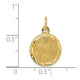thumbnail image 2 of 14K Happy Anniversary Charm in 14k Yellow Gold, 2 of 2