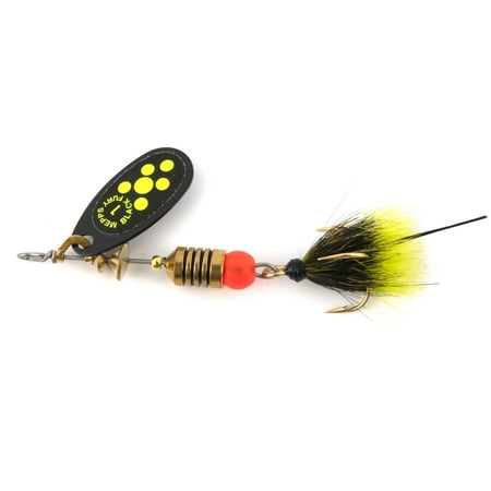 Mepps Black Fury Dressed Treble Inline Spinner Chartreuse 1/8 oz