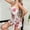 White, variant on Levmjia Lingerie for Woman Womens Fashion Printing Sling Dress V-Neck Underwear Lingerie Nightdress
