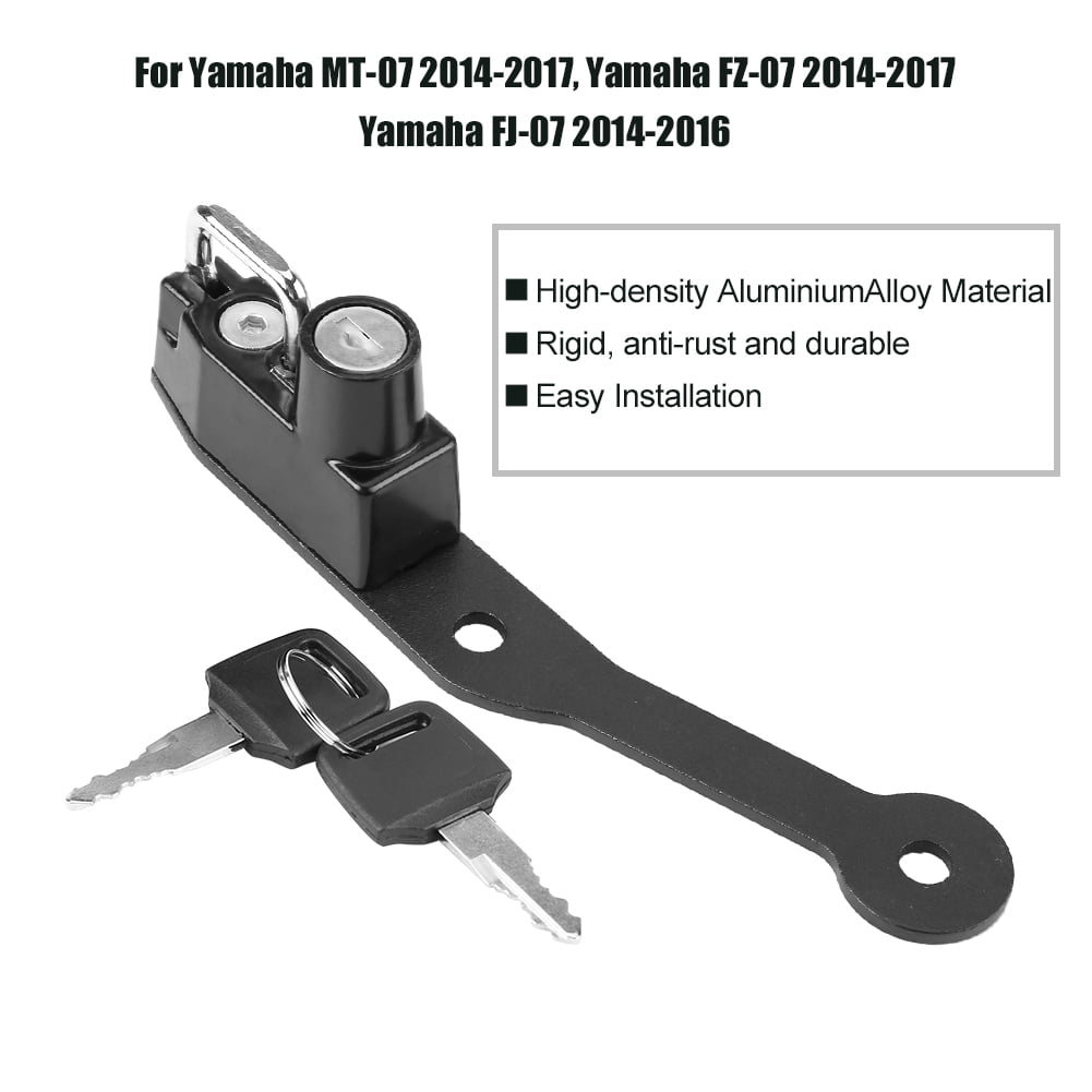 Cergrey Motorcycle Alloy Helmet Lock 