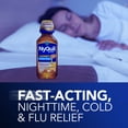 thumbnail image 6 of Vicks NyQuil Severe Liquid Medicine, Cold, Cough & Flu, Over-the-Counter Medicine, Honey, 12 oz, 6 of 12