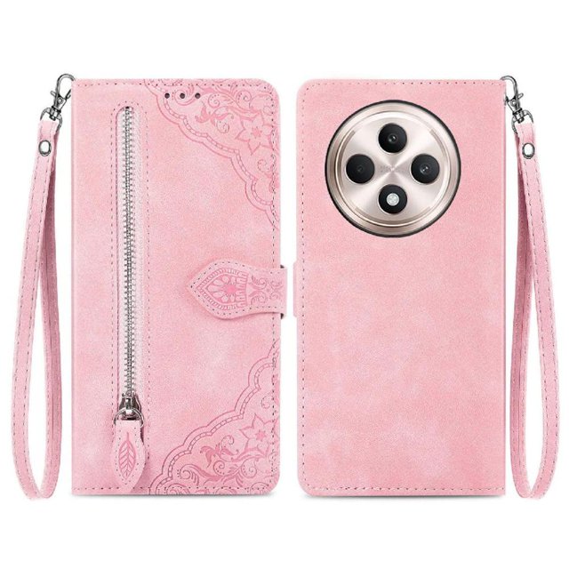 Funda billetera anti-golpes para GANGXUN OPPO Reno 12F , ideal para día a día y trabajo