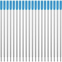 Cross Compatible Ballpoint Pen Refills 20 Pack, 1.0mm Medium Point- Smooth Writing Replaceable German Ink Refill