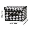 thumbnail image 1 of Kokovifyves Closet Organizers and Storage Clothes Storage Box Cloth Art Storage Box Basket Drawer Type Home Wardrobe Storage Box Foldable Clothes Finishing Box, 1 of 2