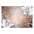 thumbnail image 2 of Tiptophomedecor Peel and Stick Zen Wallpaper Wall Mural - Mandala And Flowers Bronze - Removable Wall Decals, 2 of 3