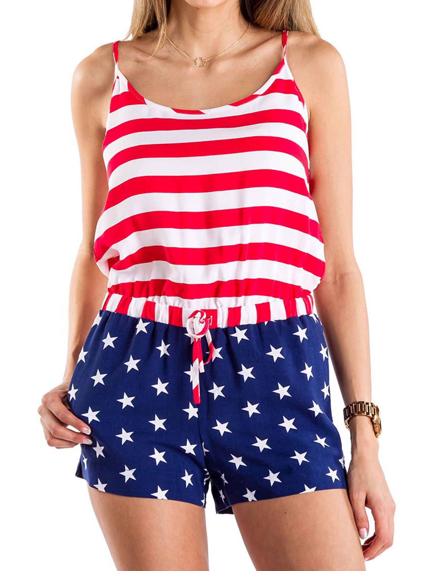 Tipsy Elves Funny American Patriotic Themed Tank Tops for Summer and BBQs 