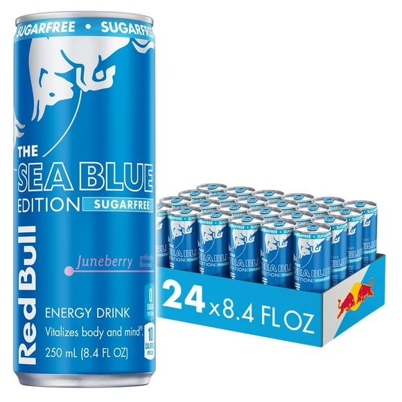 Red Bull Sugar Free Sea Blu Edition 8.4 fl. oz., 24 pk.