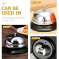 thumbnail image 3 of PTOOTP 2Pcs Metal Hand Bell for Pet Training and Children's Activities, 3 of 8