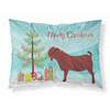 Kalahari Red Goat Christmas Fabric Standard Pillowcase-30 x 20.5-