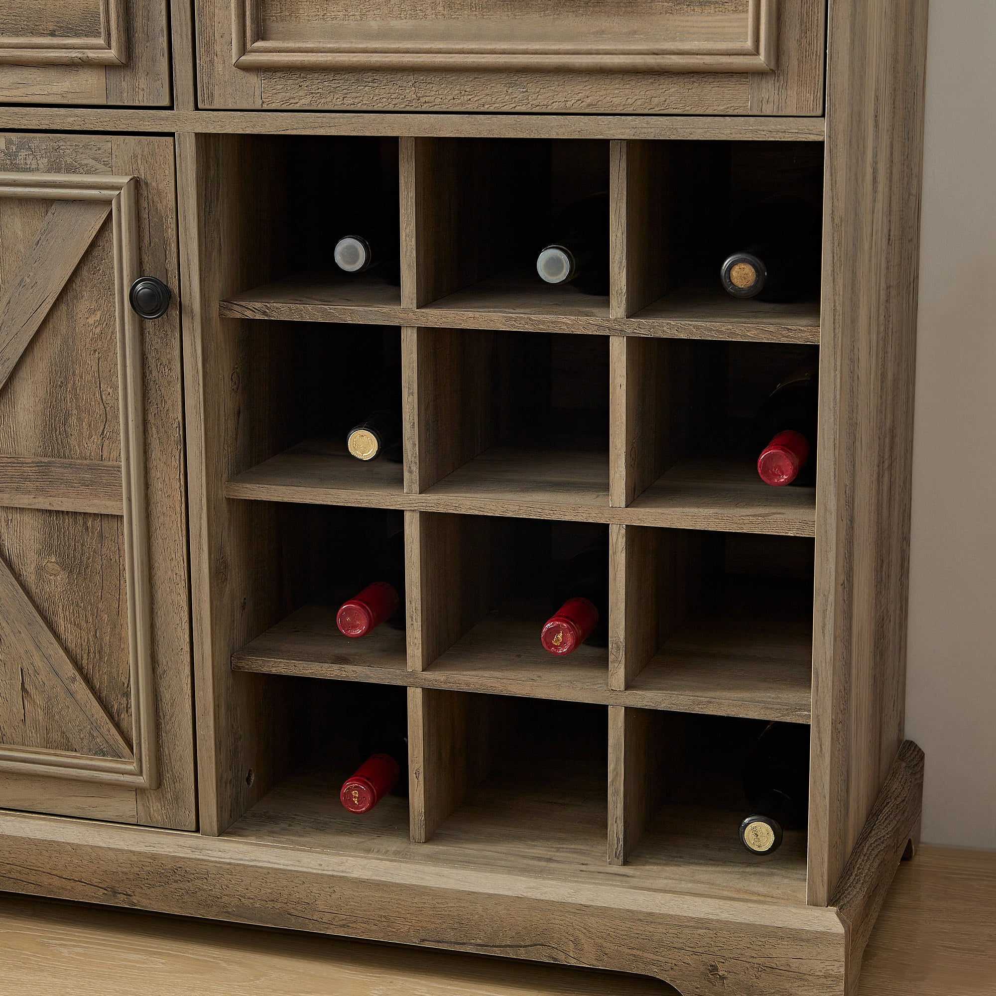 Buffet Cabinet with Storage Sideboard with 2 Drawers
