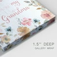 thumbnail image 3 of Love Grandma Premium Gallery Wrapped Canvas - Ready to Hang - 18 x 27, 3 of 9