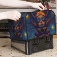 thumbnail image 7 of Lsque Dreamy Jester Under Stars Print 4 Slice Toaster Cover , Kitchen Appliance Dustproof Protector , Toaster Protector Dustproof Kitchen Appliance Cover, 7 of 7