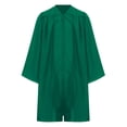 thumbnail image 3 of renvena Robe de Collation des Grades pour Enfants avec Pompon Uniforme Scolaire Vert Foncé 21, 3 of 6