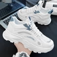 thumbnail image 2 of 2024 zapatos deportivos informales para hombres, cómodos zapatos de moda para exteriores para las cuatro estaciones, zapatillas de deporte para hombres, zapatillas deportivas con cordones y plataforma, 2 of 4
