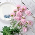 thumbnail image 6 of Efavormart 2 Bushes - 33" Chrysanthemum Flower Stem, Artificial Silk Flower Spray - Rose Gold - Blush - Perfect for Wedding Ceremonies, Anniversary, Birthday, Gathering, Celebrations, 6 of 11