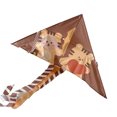 thumbnail image 1 of Cometas de dibujos animados duraderas y exquisitas cometas triangulares de colores fáciles de volar cometas marrones para niños adultos primarios, 1 of 10