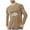 Khaki, variant on Cavosen Ugly Christmas Sweater Crew Neck Long Sleeve Funny Pullover Letter Graphic Solid Loose Blouses Lightweight Party Shirt Tops