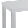thumbnail image 4 of White High Gloss And Chrome End Table, 4 of 5