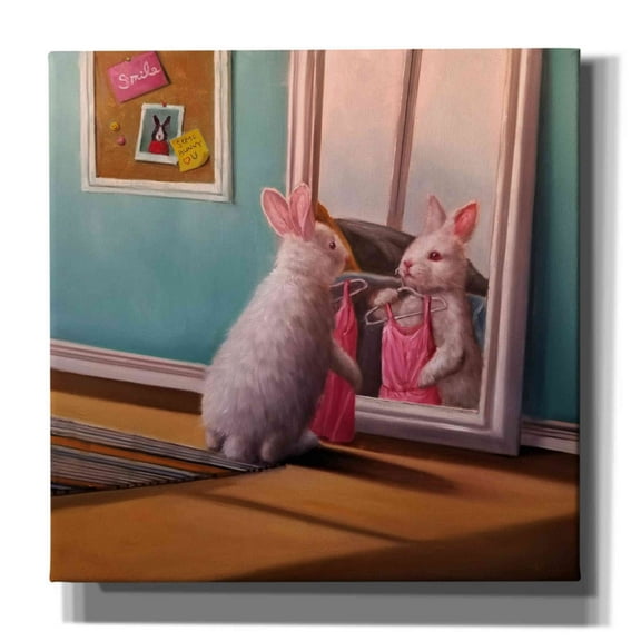 Epic Graffiti 'Date Night' by Lucia Heffernan, Canvas Wall Art, 37"x37"