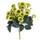 thumbnail image 1 of Moyic 2020 nueva rosa artificial de flores escritorio decorativo ramo de rosas falsas decoración para fiesta de boda Flores artificiales verde Moyic HA6614-01B, 1 of 6
