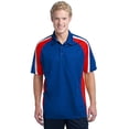 thumbnail image 2 of Sport-Tek Men's Tricolor Wicking Polo Shirt, 2 of 5