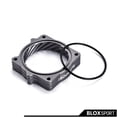 thumbnail image 1 of for Dodge 5.7L Air Intake Engine Part Aluminum Gun Grey CNC Throttle Body Spacer, 1 of 4