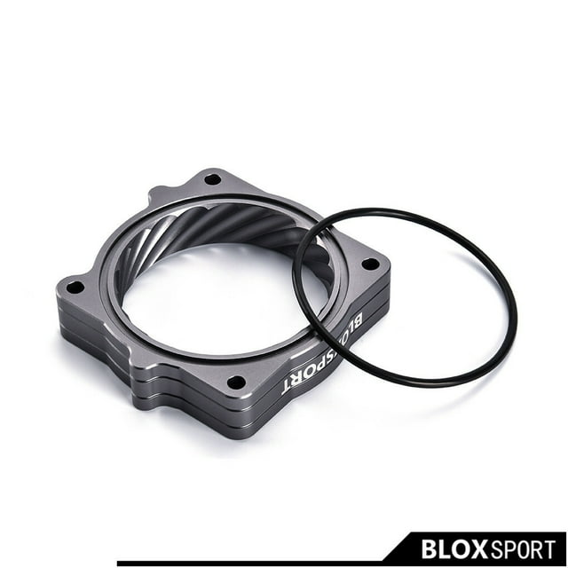 for Dodge 5.7L Air Intake Engine Part Aluminum Gun Grey CNC Throttle Body Spacer