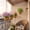 39#Gold, variant on Hanging Fruit Basket, Cotton Hanging Storage Net With Space Saving Design Reusable Mesh And Easy Hanging Loop, Kitchen Organizer for Fruit Vegetables Pantry Apartment