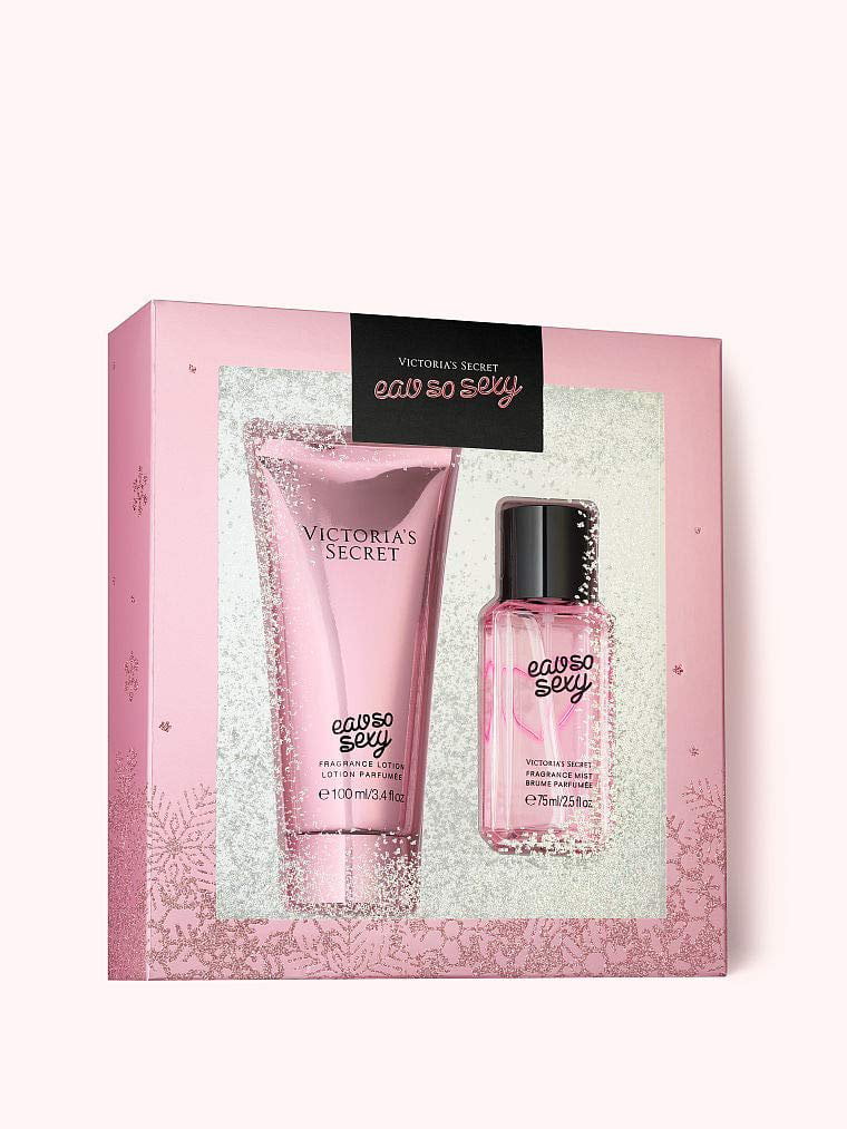 kloof inflatie Reageer Victoria's Secret Eau so Sexy Fragrance Mist and Body Lotion 2-Piece Gift  Set for Women - Walmart.com