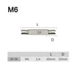 thumbnail image 1 of 1Pc Broken Head Taps Set Hex Double Head Screw Tap Extractor M4 -M22, 1 of 6
