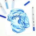 thumbnail image 5 of Tombow ABT PRO Alcohol-Based Art Marker Set, 5-Colors, Blue Tones, 5 of 5