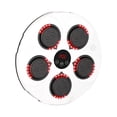 thumbnail image 2 of Almencla Machine de Boxe Musicale Adultes Enfants Rythme Sportif Cible Musicale Temps de Réaction Blanc Rouge, 2 of 8