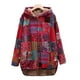 thumbnail image 3 of Sudadera con capucha estampada para mujer, moda informal holgada, además de abrigo de manga larga de terciopelo, Tops Fridja  BV0+303, 3 of 3