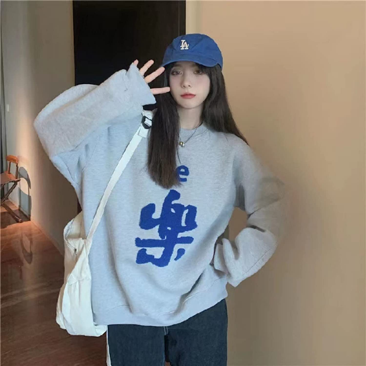 CoCopeaunt Women Men Chinese New Year Letter Sweatshirt, Fa Cai Y2K  Harajuku Preppy Cute Sweatshirts Fleece - Walmart.com