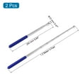 thumbnail image 2 of 4 Feet Extendable Portable Telescopic Handheld Tour Flag Pole, Blue 2 Pack, 2 of 6
