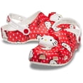 thumbnail image 2 of Crocs Adult Hello Kitty Red Classic Clog, 2 of 6