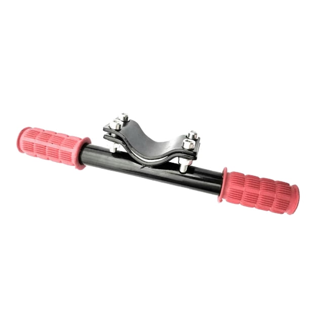 Asiento de Bicicleta para Niños Sunnimix Reposabrazos de Seguridad Rojo para Tubos de 25,4 mm a 31,8 mm
