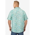 thumbnail image 2 of KingSize Men's Big & Tall The No-Tuck Casual Short Sleeve Shirt, 2 of 5
