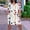 Multicolor women plus size t shirt dress a1, variant on Uscallm Women Plus Size V Neck Short Sleeve Boho Dot Mini T-Shirt Dress Loose Fit Casual Summer Travel Beach Party Swing Dresses, Multicolor 4XL