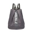 thumbnail image 2 of Soumake Backpack Gym Bag with Shoes Compartment Adjustable Shoulder Strap Zipper Closure Large Capacity Duffel Bag Portable Women Girl Outdoor Sports Travel Bag Sports Accessories, 2 of 8