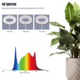 thumbnail image 4 of Soporte LED GLOWRIUM GLOWRIUM de 36 W, espectro completo, 2 cabezales, 4 of 6