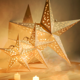 thumbnail image 2 of Rejilla colgante para ventana con forma de estrella hueca de Navidad de 30 a 75 cm, decoración navideña para el hogar, pantalla de papel 2024, regalo de boda y Navidad, 2 of 5