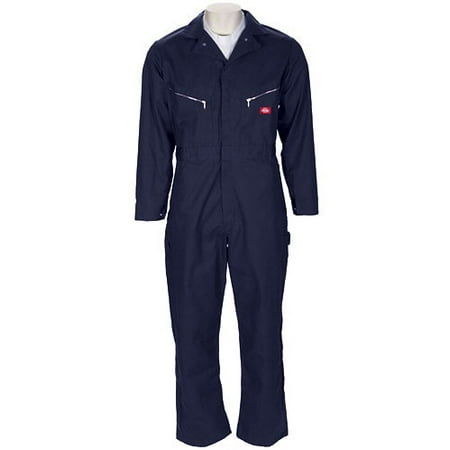 Big Men's Long-Sleeved Twill Coveralls