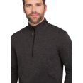 thumbnail image 4 of Chaps Golf Men's & Big Men's Fleece Quarter Zip Pullover Sweater, Sizes S-5XL, 4 of 4